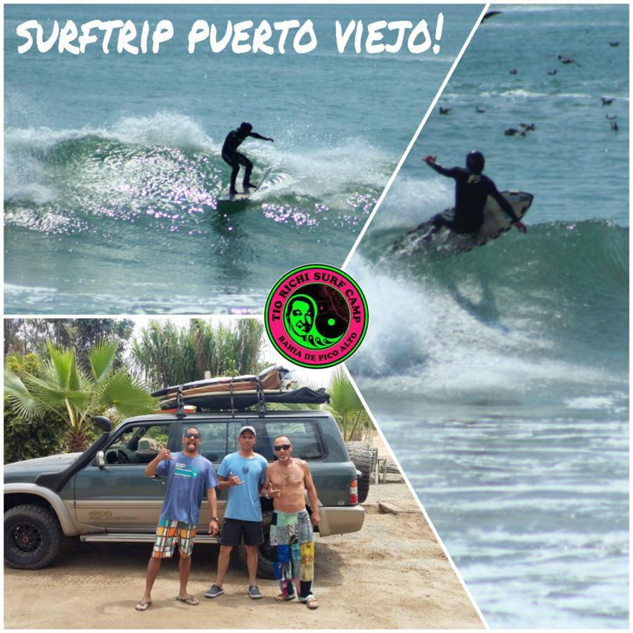 Tio Richi Surfcamp Hostel Punta Hermosa Bagian luar foto