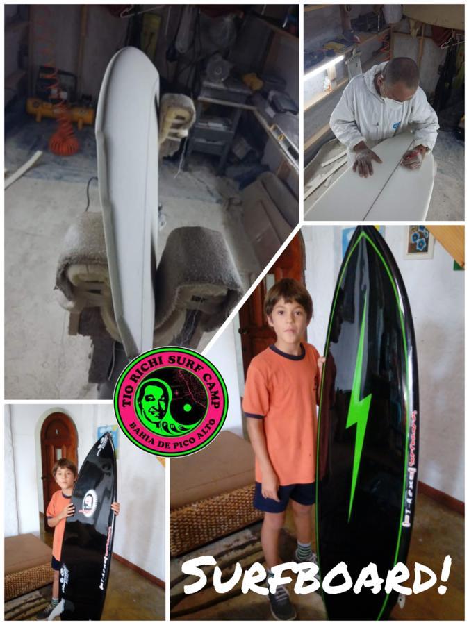 Tio Richi Surfcamp Hostel Punta Hermosa Bagian luar foto